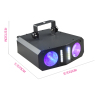 迪杰帝克DJTEC DMF 223 双月花频闪 LED 频闪 舞台灯光 DJ效果 LED光源 LED照明 LED灯具