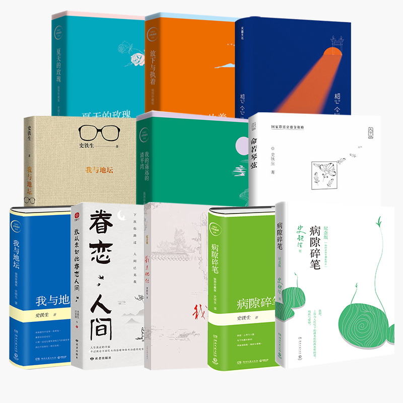 病隙碎笔 插图珍藏版 [正版]单本任选 史铁生作品全集散文小说合集 我与地坛务虚笔记病隙碎笔命若琴弦我从未如此眷恋人间