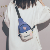 可爱小包包2022新款潮日系原宿软妹胸包甜美少女学院风斜挎帆布包