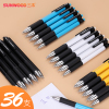三木(SUNWOOD)P4圆珠笔36只原子笔按动式蓝色红色油笔签字批发学生用办公文具商务多色
