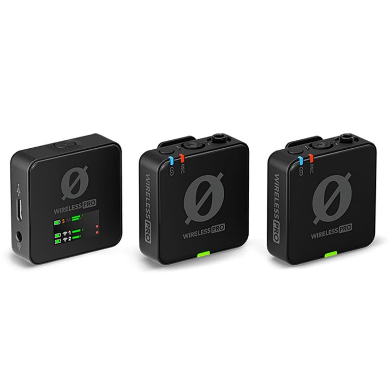 RODE罗德Wireless Pro无线麦克风领夹话筒手机相机直播收音小蜜蜂