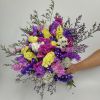 云南勿忘我干花花束 真花客厅装饰花束家居摆设小清新ins摆件装饰|33枝六色混配+情人草() 不带篮