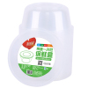 美丽雅maryya 圆形带盖一次性保鲜盒 打包盒餐盒750ml*20套 透明 国产 一次性碗一次性使用