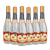 山西杏花村汾酒黄盖玻汾53度475ml 6瓶半箱装清香型纯粮食光瓶酒