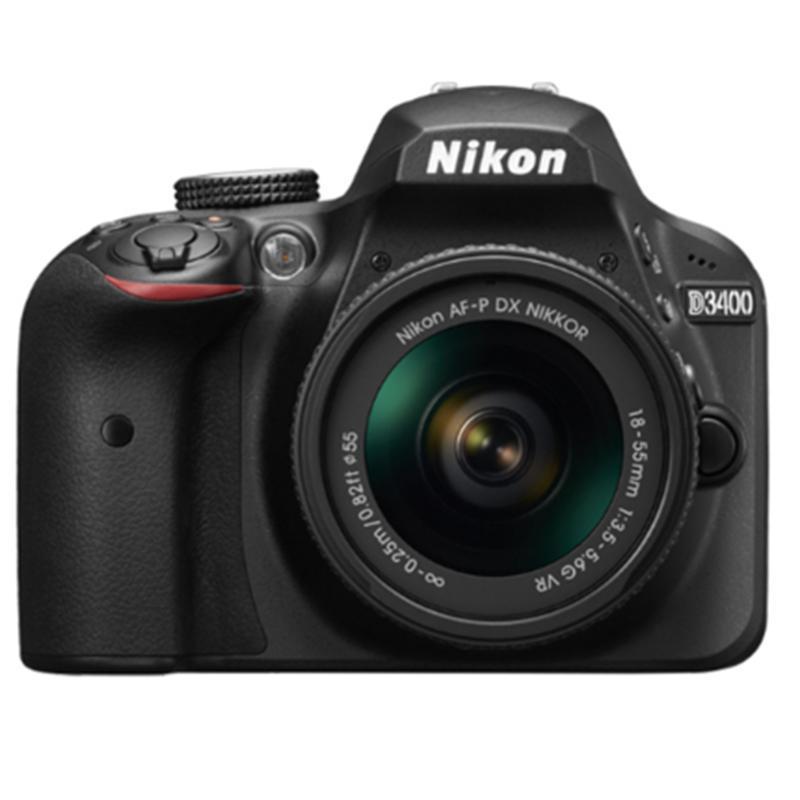 [店保五年]Nikon/尼康D3400双镜头套机AF-P 18-55mmVR变焦镜头+50 1.8G人像镜头[全新港版]高清大图