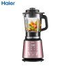 海尔(Haier)破壁机 晶钻Q2A强电机六叶锯齿钝刀12h智能预约八项功能触控菜单ABS食品级材料低噪冷热双用智能破壁
