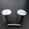 卫生间隔断配件 不锈钢卫生间门拉手 圆柱对装拉手把直径50MM*5个装@