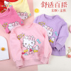 hellokitty女童卫衣棉春夏薄款儿童红色童装中大童小女孩上衣卡通透气