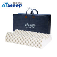 睡眠博士(AiSleep)枕芯 泰式乳胶颗粒按摩 护颈枕 颈椎保健枕头 60*35*10/12cm