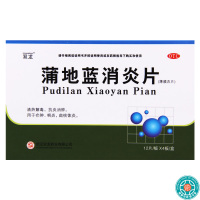 [5盒]双龙 蒲地蓝消炎片 0.31g*48片/盒*5盒 清热解毒抗炎消肿疖肿咽炎