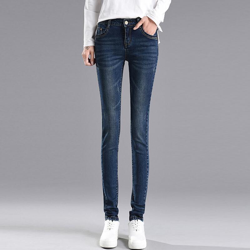 韩以纯森YANYEEL.LUXLEAD牛仔裤女春季20