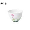 鼎亨 主人杯 小茶杯陶瓷景德镇茶具功夫茶杯花开花落品茗杯白瓷