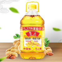 鲁花5S压榨一级花生油5.27L 物理压榨 家用桶装 食用油 健康粮油 中秋团购礼品