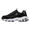 Skechers/斯凯奇女鞋新款厚底熊猫鞋复古缓震运动休闲鞋13148-BKW ZP