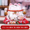 猫摆件迷你小号陶瓷存钱储蓄罐办公桌店铺家居装饰品创意 三维工匠 4.5寸小猫