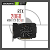 技嘉(GIGABYTE)GeForce RTX 2060 MINI ITX OC 6G小机箱游戏显卡