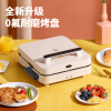 利仁(Liren)电饼铛煎烤机电饼档家用双拆盘上下盘可拆加深方形烤盘不粘悬浮烙烤C-17