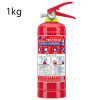1kg灭火器 灭火器4公斤干粉手提式车载1/2/3/4/5kg家用店用厂用便携消防器材