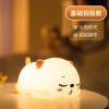 小猫小夜灯充电式款卧室床头少女心ins创意浪漫梦幻触摸感应台灯 呼噜猫-拍拍款
