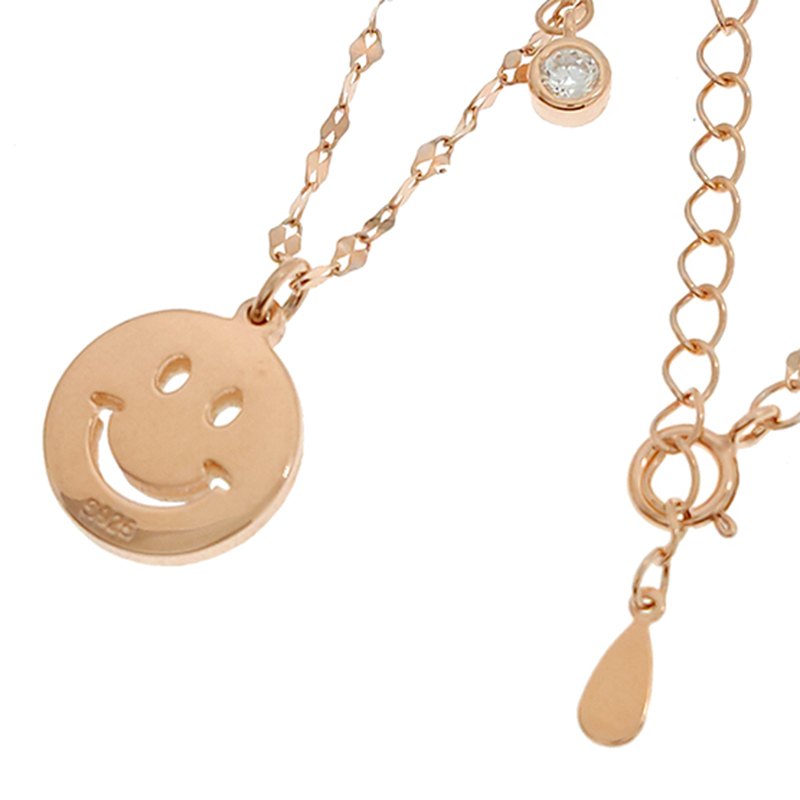 金匠世家s925银笑脸项链视频