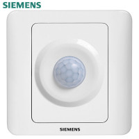 西门子（SIEMENS） 5UH82256NC01 远景系列人体红外感应开关（L.N.A三线款）可接LED灯、节能灯