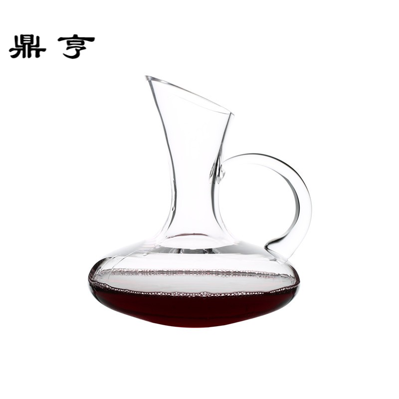 鼎亨家用小号红酒醒酒器女高透水晶玻璃分酒器小型欧式红酒的壶