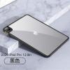 适用2021 ipadPro11保护壳透明防摔12.9撞色10.2硬壳软边防弯底壳 黑色 2021iPad mini6