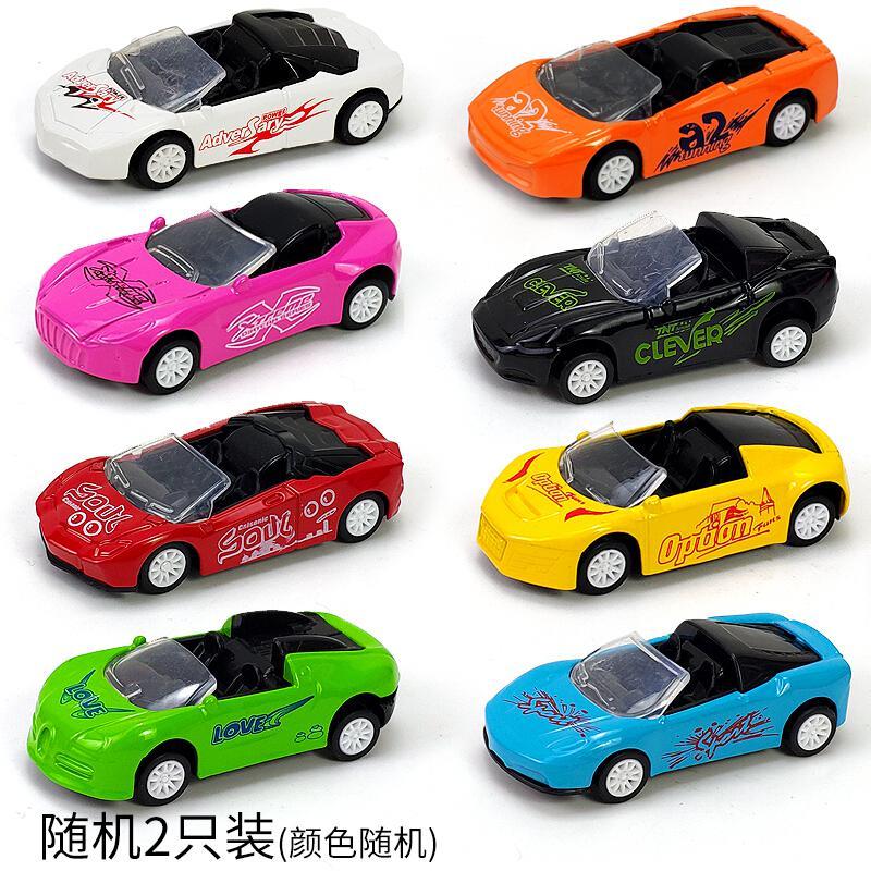 儿童玩具车小汽车子合金敞篷跑车模型仿真3回力耐摔迷你口袋车6岁视频