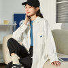[1折价52.9元叠加优惠券]唐狮春季新款工装衬衫女宽松休闲大口袋衬衣百搭外穿休闲外套