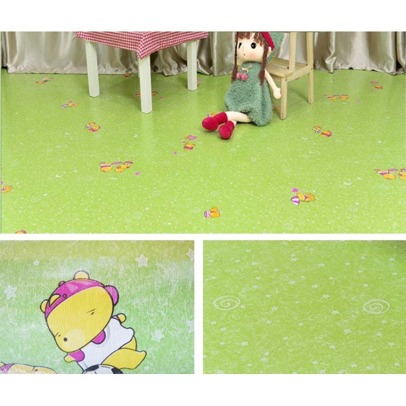 圣诞节幼儿园地胶PVC地板家用地革加厚耐磨防水卷材地面帖纸防滑壹德壹高清大图