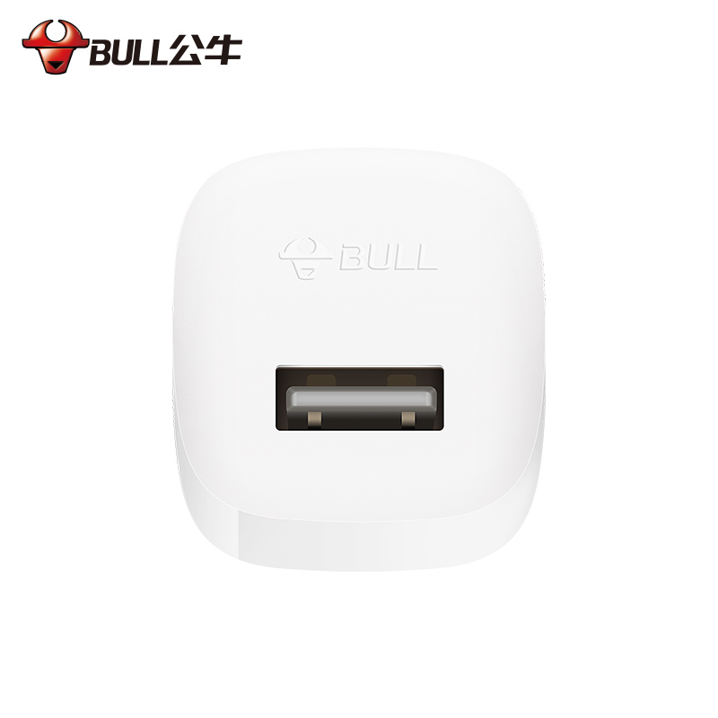 公牛(BULL)GN-U1100充电器USB充电头手机充电器2A适用华为小米苹果vivo等小巧便携白色高清大图