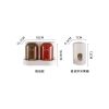 壁挂式牙刷架免打孔洗架子家用卫生间置物架P0|【升级款】两口（带挤膏器）
