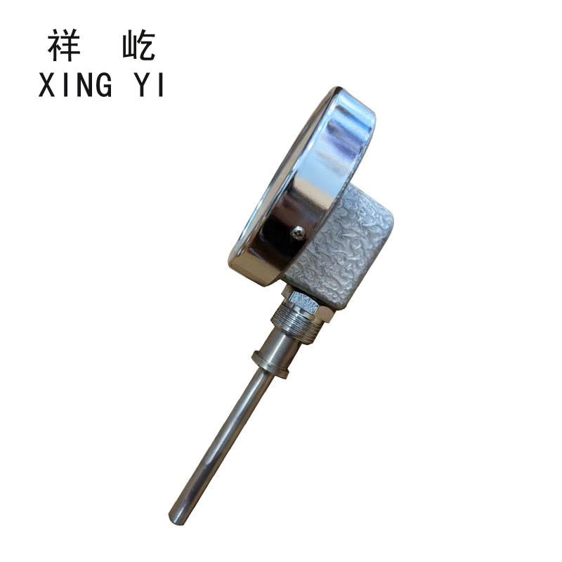 祥屹+双金属温度表+WSS411 0-100度+块高清大图