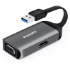 飞利浦USB3.0转HDMI转换器