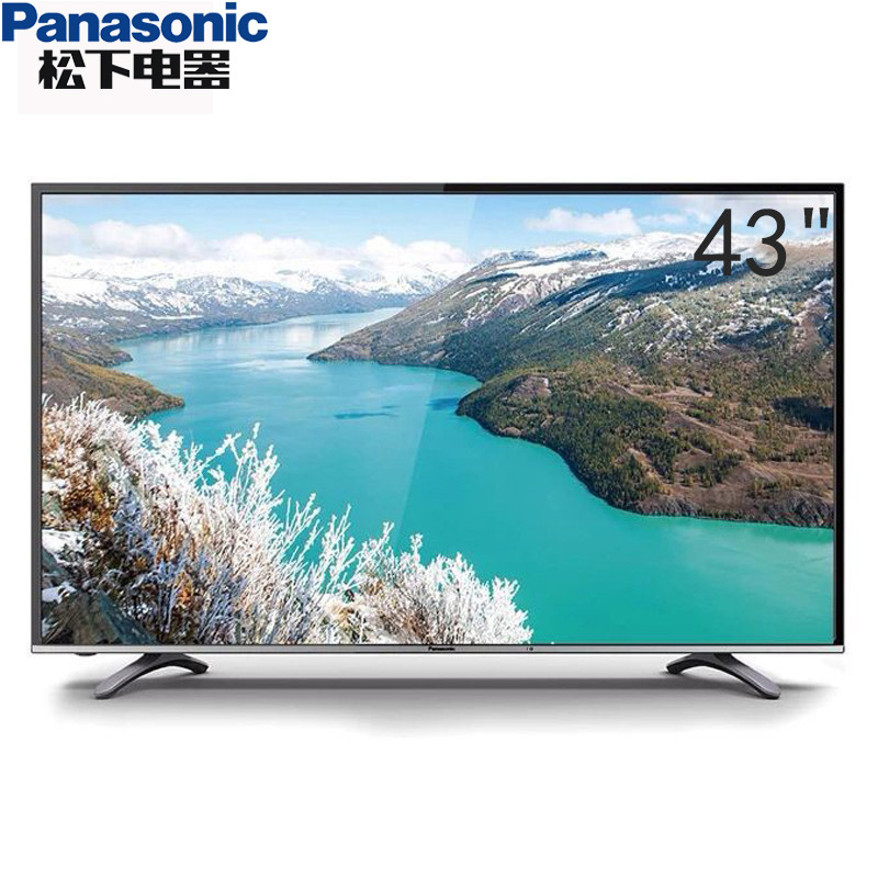 松下(Panasonic) TH-43D400C 43英寸 平板液晶电视机 薄款 开机无广告 老年人操作简单