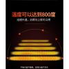 无烟烧烤炉古达燃气烧烤电烧烤炉商用摆摊黑金管液化气煤气烤面筋生蚝 燃气3控18管163x38x24烧面132x18