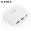 奥睿科(ORICO)Type-C转USB3.0+USB-C扩展分线器/转接头/切换器 白色TC2U