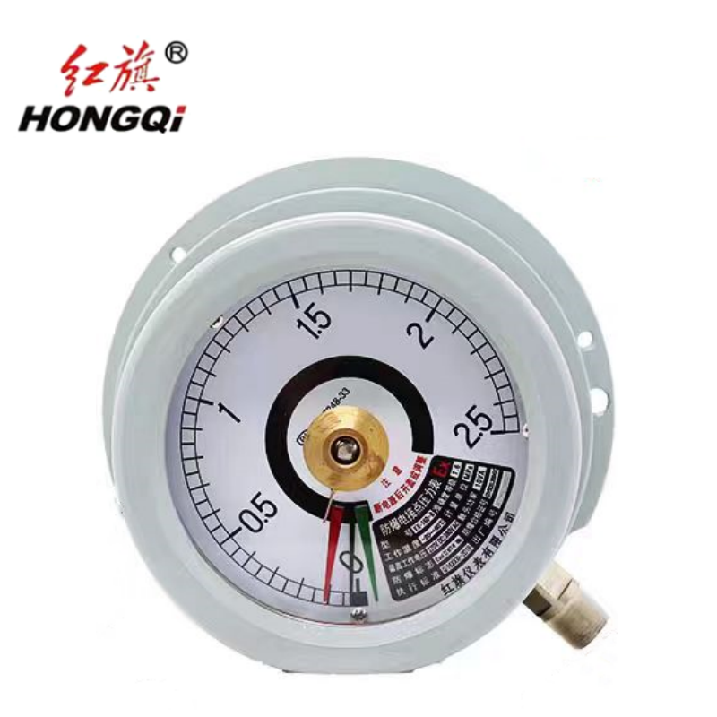 红旗 定制检测款 防爆电接点压力表YX-160-B 压力值请备注 块