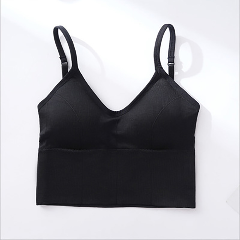 女学生少女美背聚拢薄款抹胸式文胸罩北极绒dsn-网红同款-088-0156