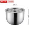 2.8L[容量约5斤] 无手柄 油壶304不锈钢过滤油盆耐高温装猪油过滤油渣家用隔油器瓶多用途