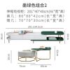 北欧轻奢可伸缩电视柜小户型现代简约金属茶几电视柜组合样板间
