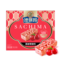 徐福记(Xu fuji)沙琪玛蔓越莓酸奶味盒装 350g