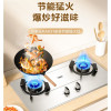 万家乐燃气灶 4.2kw大火力天然气灶 台嵌两用燃气灶 一级能效 家用不锈钢天然气灶具KA031 不锈钢-天然气