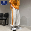 DEBRAND休闲裤春秋季新款男士宽松大码运动阔腿休闲百搭束脚卫裤