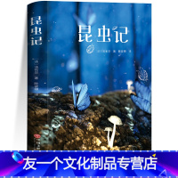 【友一个正版】昆虫记法布尔原著完整版12-13-15岁初中生必读课外阅读书籍文学人民教育出版社八年级上册书初中版书原生