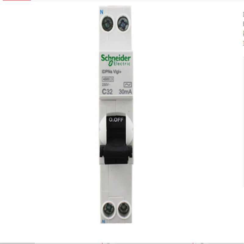 施耐德(Schneider) 万能式断路器 1P+N 32A (单机双眼开关)