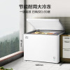 美的(Midea)301升家用卧式大冷冻囤货冰柜 大容量冷藏冷冻转换冷柜 卧式冰箱BD/BC-301KM(E) 白色