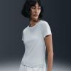 耐克(NIKE)耐克2025春季新款女式舒适伸缩感滑顺裁剪T恤