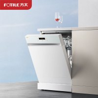 方太(FOTILE)15套独嵌两用洗碗机全自动 灶下家用洗碗机大容量 洗消烘除存一体 超一级水效 高温烘干V6M白色
