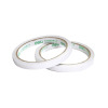 得力 deli 30406办公文具棉纸双面胶带18mm*10y*80um(1卷/袋)*48(白)